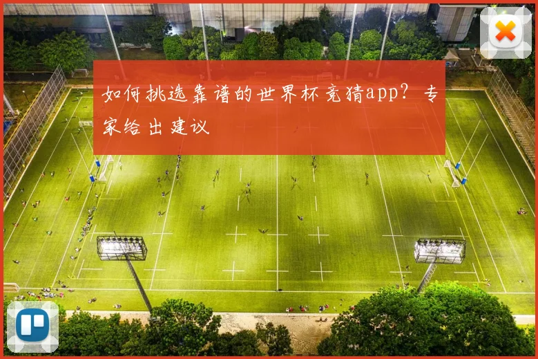 如何挑选靠谱的世界杯竞猜app？专家给出建议